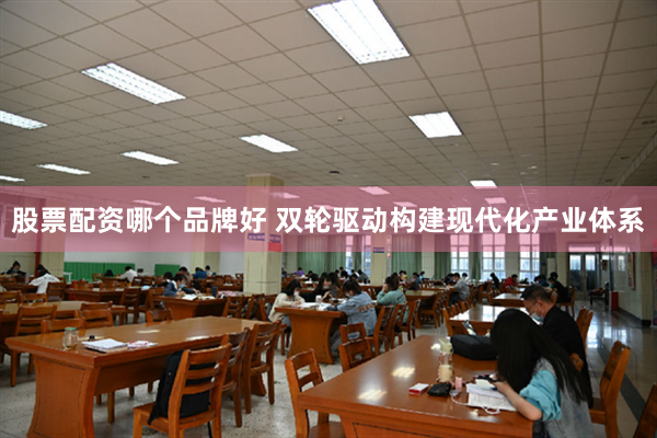 股票配资哪个品牌好 双轮驱动构建现代化产业体系